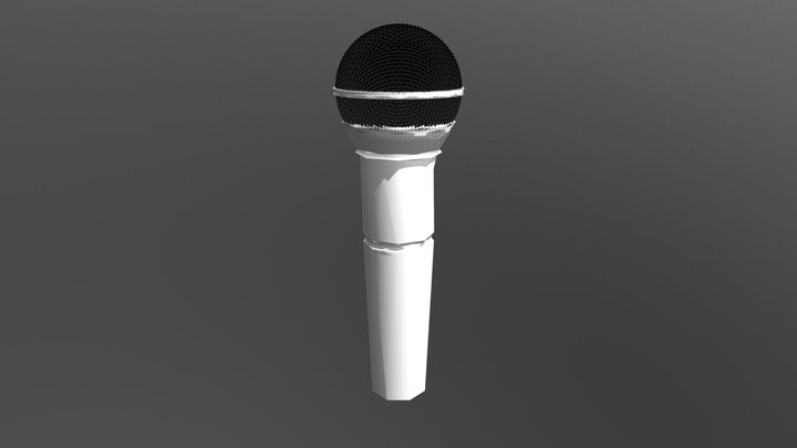 Microfone 3D Model