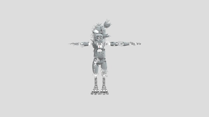 V2 Torres Broken Foxy (1) 3D Model