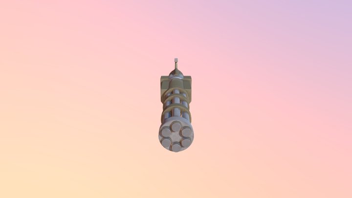 Classic Chaingun skin concept for DOOM Eternal 3D Model
