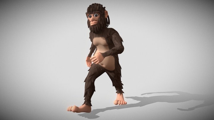 Benny The Bigfoot 3D Model