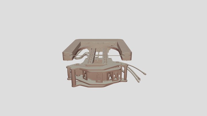 Ashtead Technology 42in Diamond Wire Saw 3D Model
