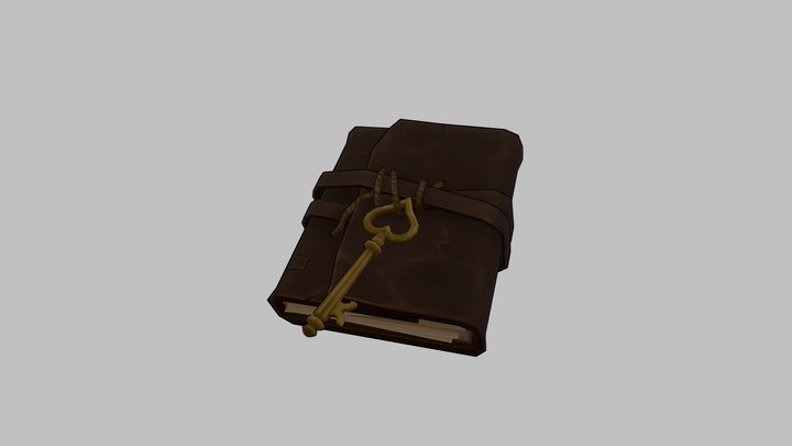 Book Prop 3D Model