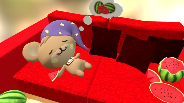 Sleepyhead 3D Model
