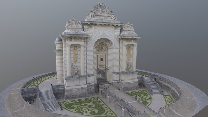 Porte de Paris - Lille 3D Model