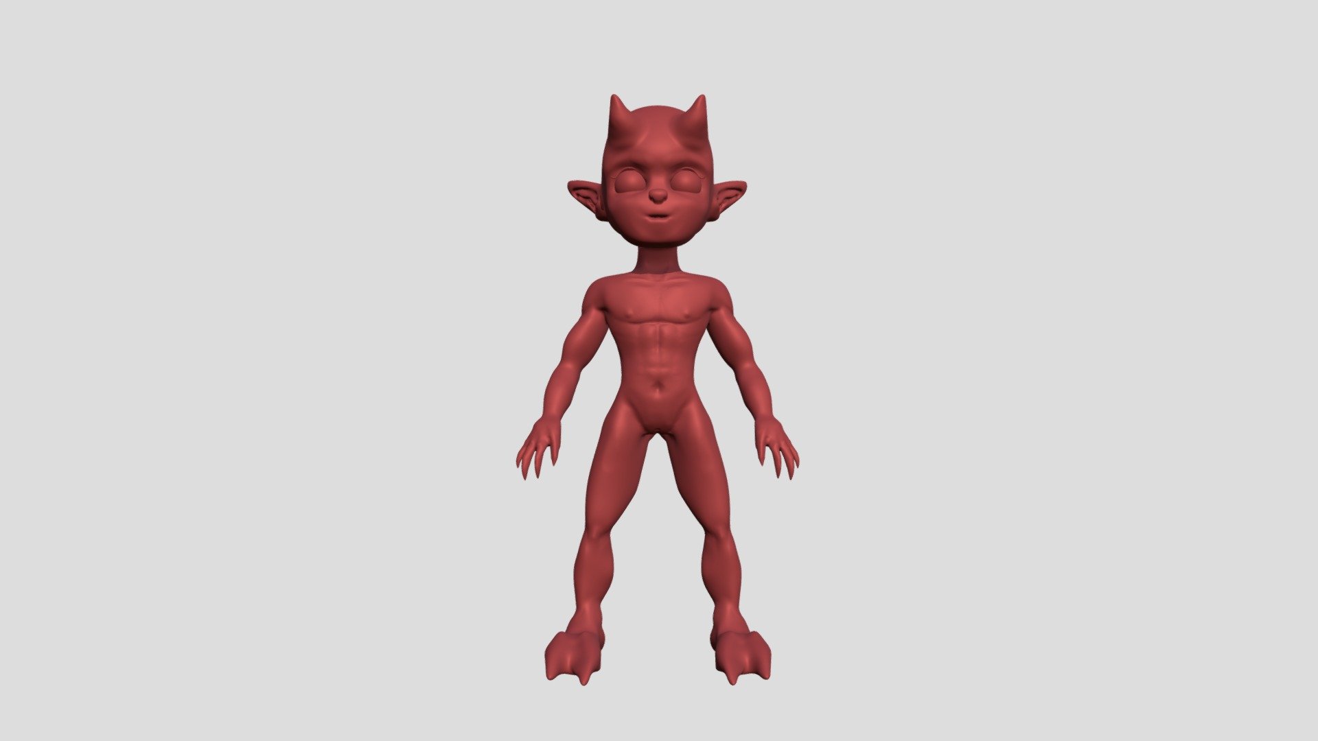 3D Devil Sculpt - 3D model by kalufugo_art [d3b8fd5] - Sketchfab