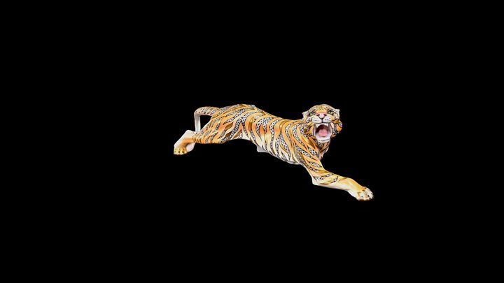Tiger - 05209000VHSP188 3D Model