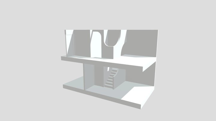 Alta Stairs 3D Model