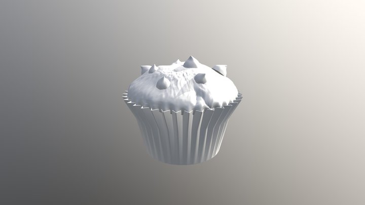 Cup Cakes 3D Model