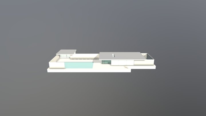 Barcelona Pavillion 3D Model