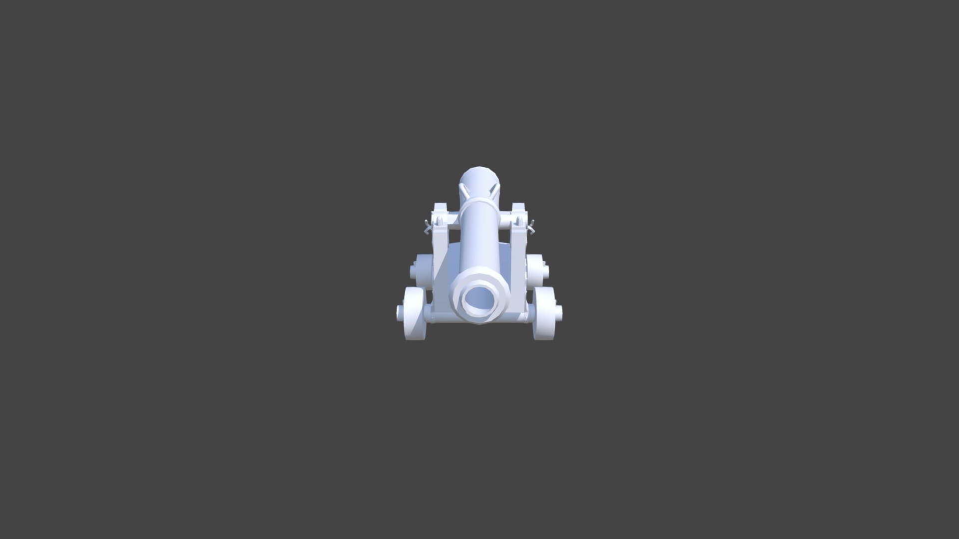 Cannon Retopo Low