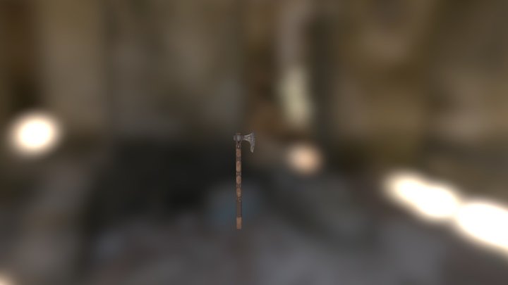 Vikingaxe_low 3D Model