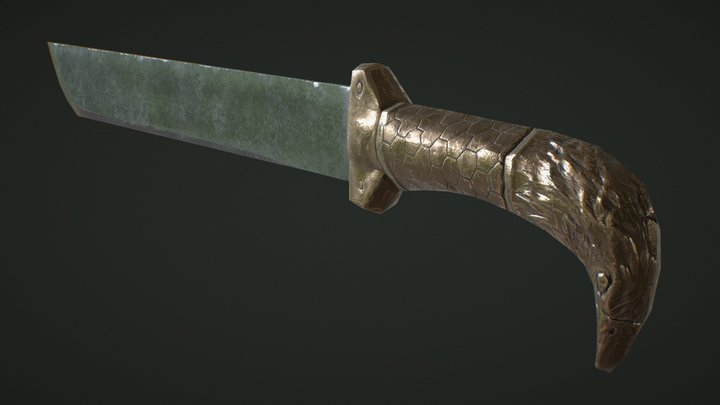 Hawk_machete 3D Model