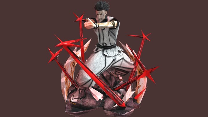 Ryomen Sukuna 3D Model