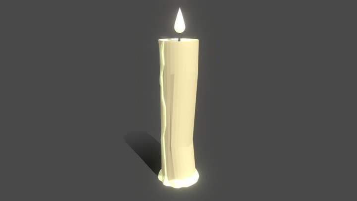 ND Candle 3D Model