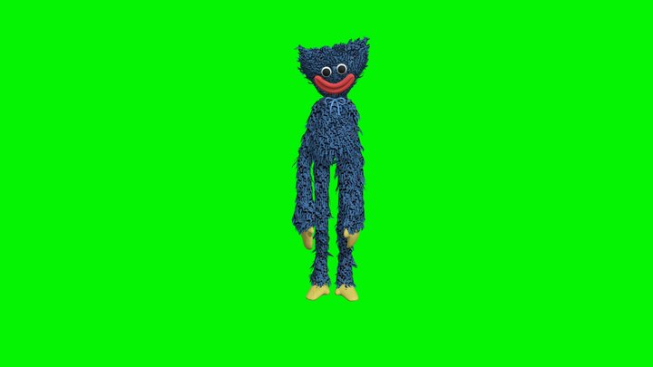 Taunt [Horror Skunx Huggy Wuggy] 3D Model