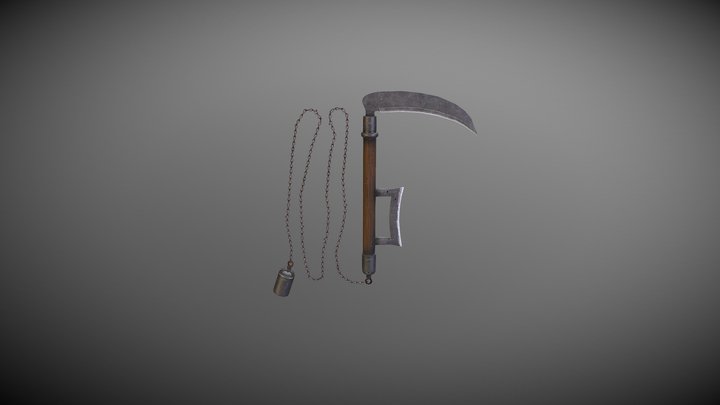 Kusarigama 3D Model