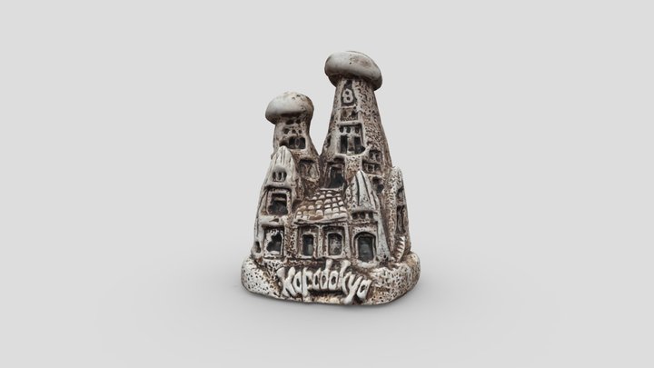 Kappadocia in stone - Prop 3D Model