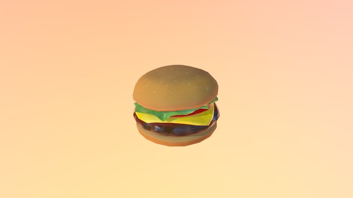 Burger_HIGH_RESOL 3D Model