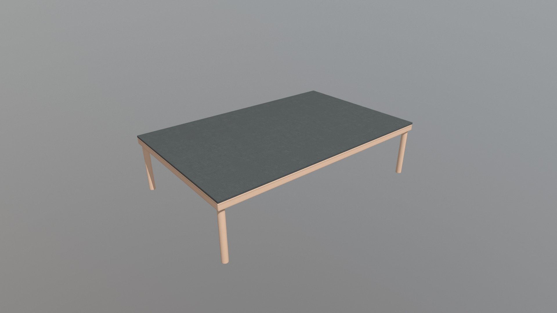Glass Beach Coffee Table Taupe/Granite - 703573