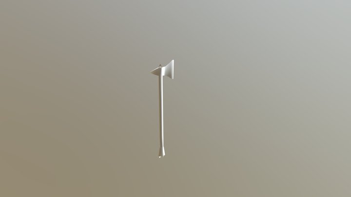 Poleaxe Smooth 3D Model