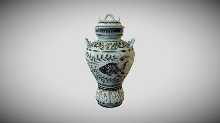 W36 WiangKalong Vase 3D Model