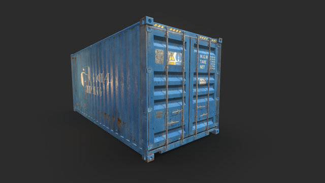 Container 3D Model