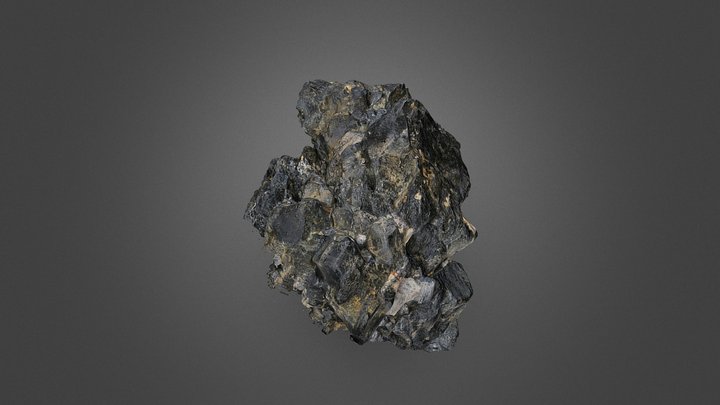 Augite 3D Model