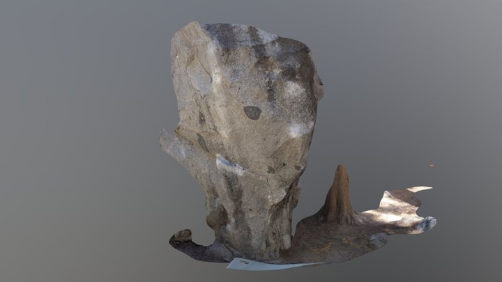 Rock Creek Prow Pebble 3D Model