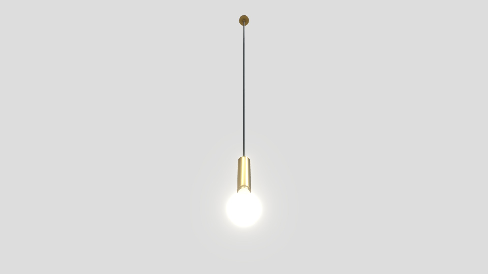3D model Lightbulb – Zane Pendant Light - This is a 3D model of the Lightbulb - Zane Pendant Light. The 3D model is about a light fixture on a ceiling.
