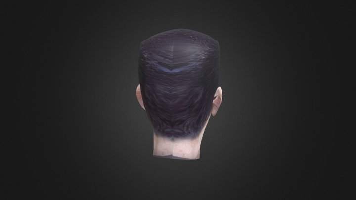 G-man head 3D Model
