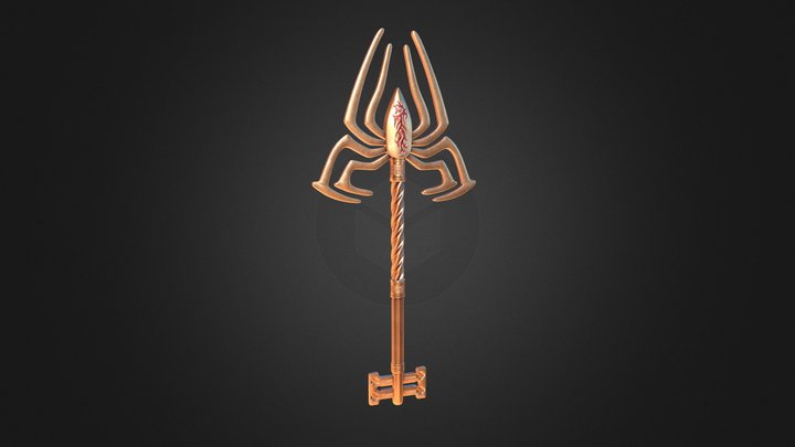 Spider_key 3D Model