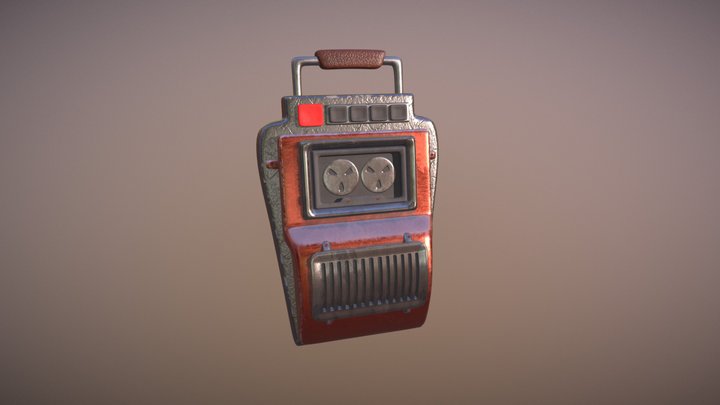 Audio Diary - Bioshock Fan Art 3D Model