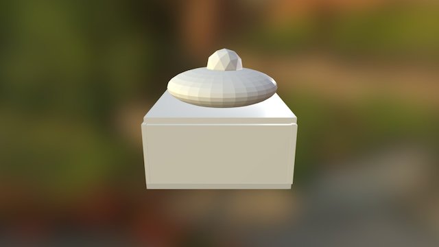 странный домик 3D Model