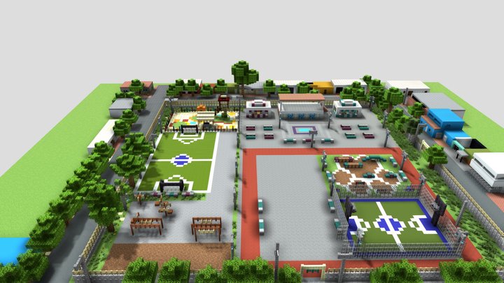 Villa del Rosario Final 3D Model