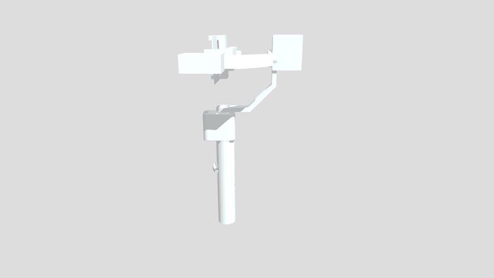Three-axis stabilizer for the phone 3D Model