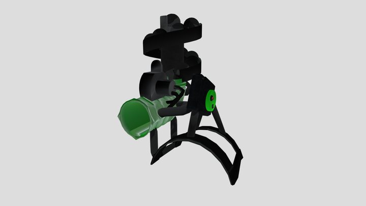 Tennis Cannon 3D Model