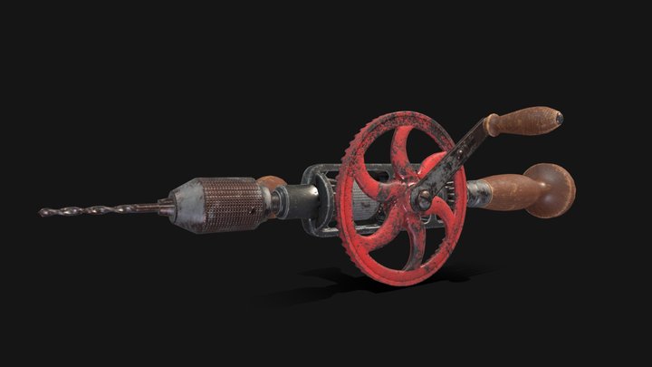 Miller Drill 3D Model
