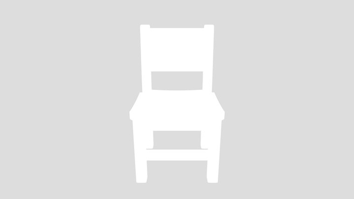 Kids Colorful Chair – Modelo 3D gratuito STL