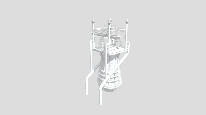 Blast Furnace 3D Model