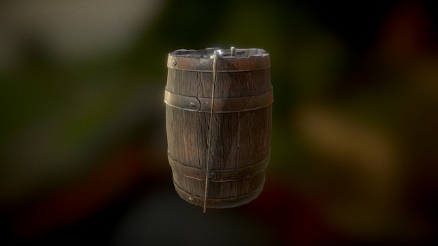 barrel 3D Model