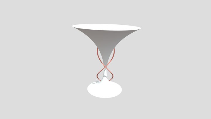 Wine Glass 3D Model