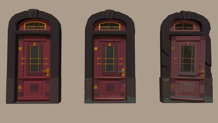 Life of door 3D Model