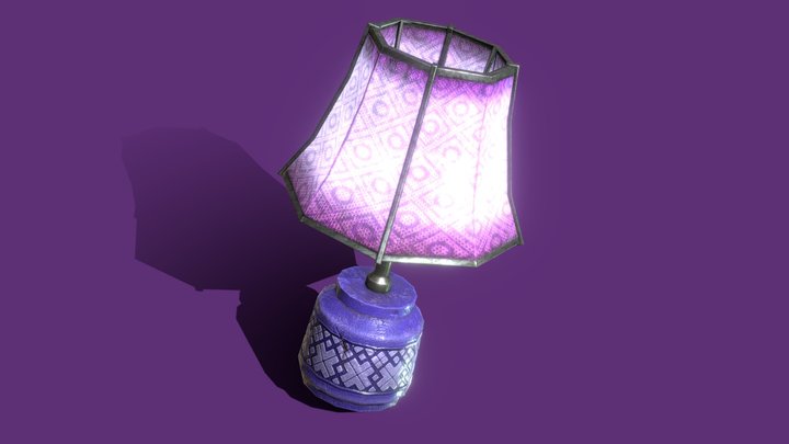 Purple Lamp | Hello Neighbor The Devil Within – Modello 3D gratuito STL