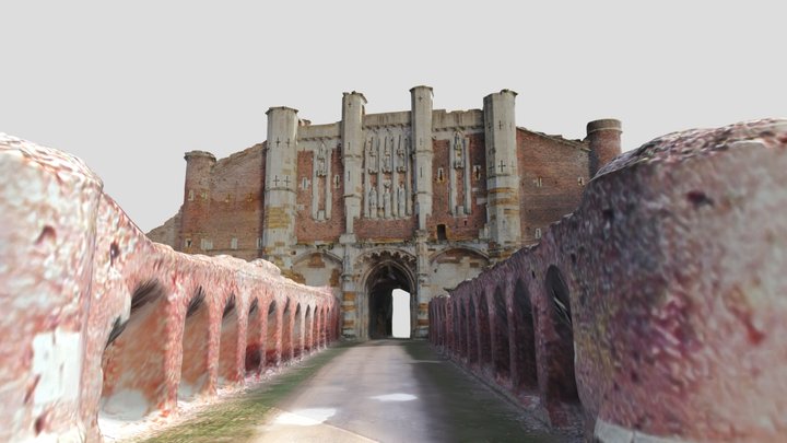 (VR Ready) Thornton Abbey Gatehouse 3D Model
