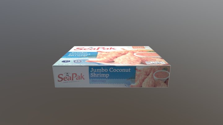 Sea Pak- Jumbo Shrimp 3D Model