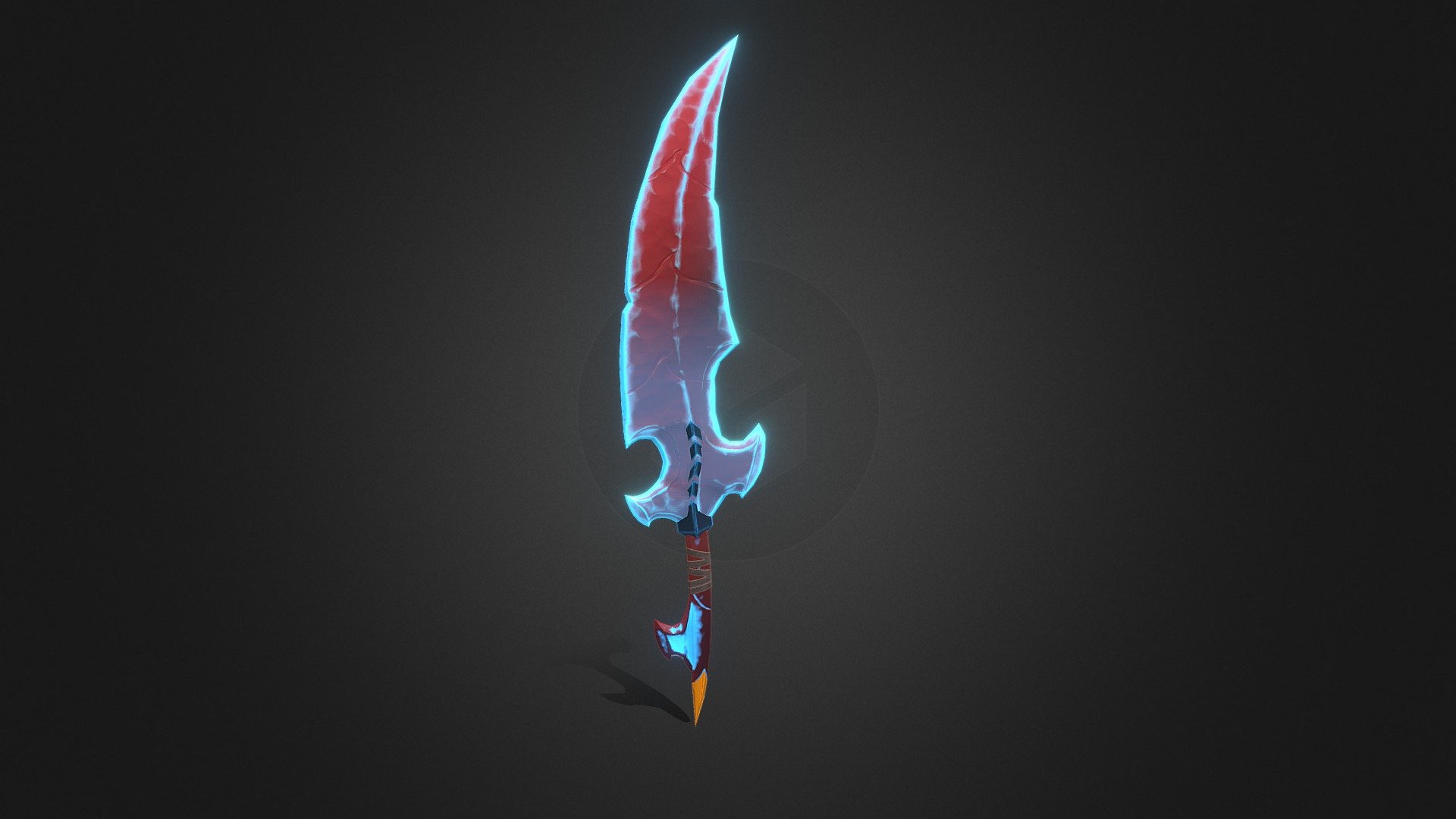 Stylized fantasy Sword - Download Free 3D model by hamza.benaissia ...