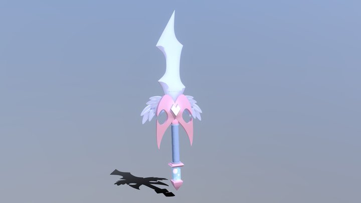 Cupid's Dagger 3D Model