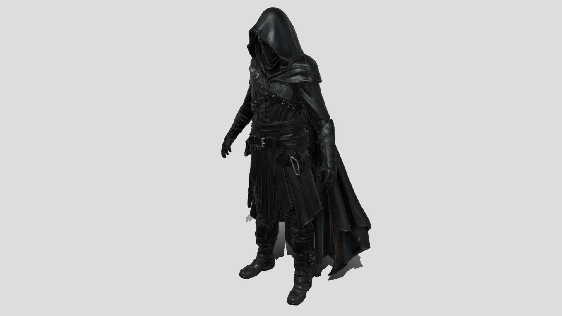 Hooded Shadow Assassin