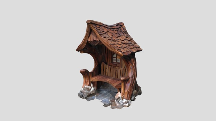 Rest house 3D Model Free – Modello 3D gratuito STL