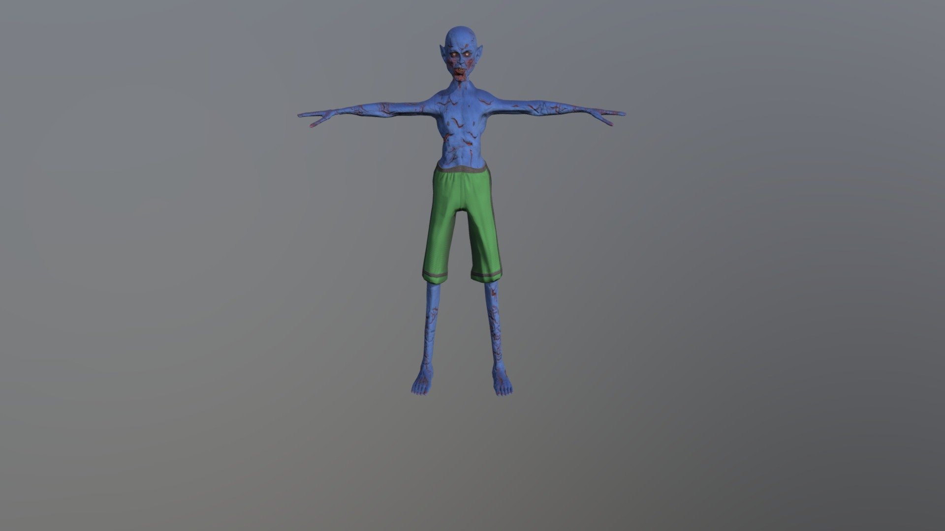 The Cursed Horror Character